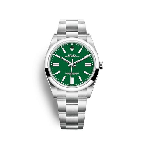 rolex oyster perpetual date green dial|Rolex Oyster Perpetual 41mm blue.